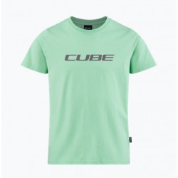 CUBE Organic T-Shirt ROOKIE Logo mint