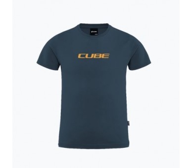 CUBE Organic T-Shirt ROOKIE Mountains blue