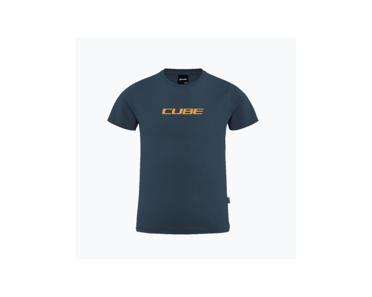 CUBE Organic T-Shirt ROOKIE Mountains blue