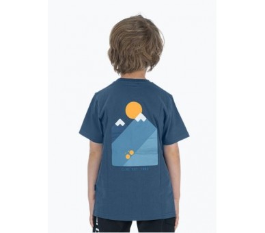 CUBE Organic T-Shirt ROOKIE Mountains blue