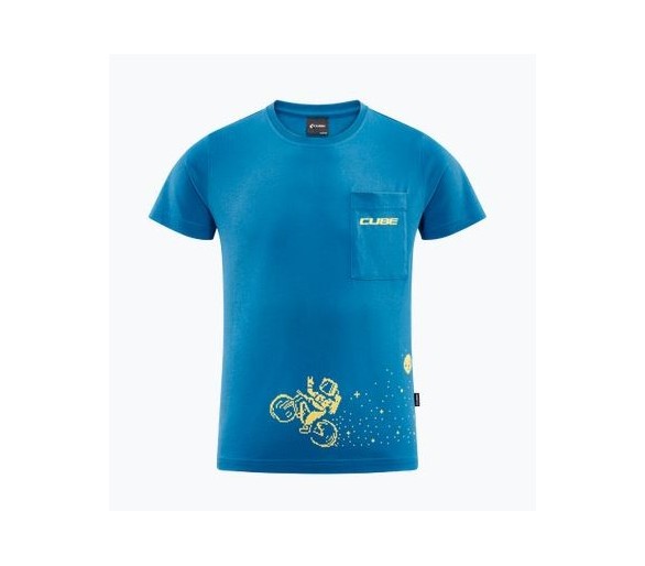 CUBE Organic T-Shirt ROOKIE Space Rider blue