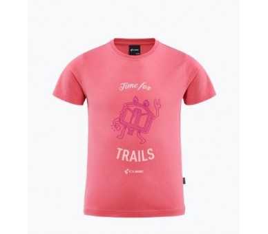 CUBE Organic T-Shirt ROOKIE Trail coral