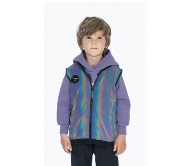 CUBE Safety Windweste ROOKIE rainbow reflective