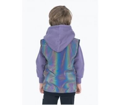 CUBE Safety Windweste ROOKIE rainbow reflective