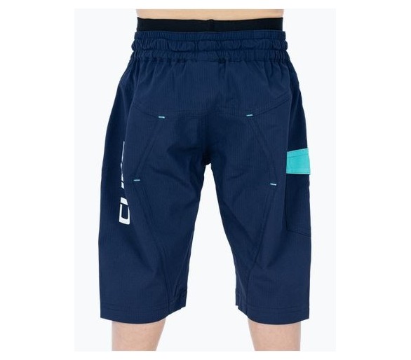 CUBE TEAMLINE Baggy Shorts ROOKIE inkl. Innenhose blue-mint