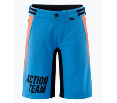 CUBE VERTEX Baggy Shorts ROOKIE X Actionteam blue-orange