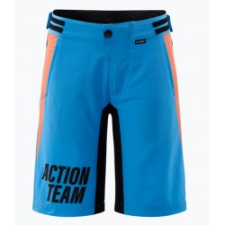 CUBE VERTEX Baggy Shorts ROOKIE X Actionteam blue-orange