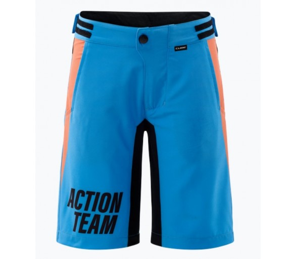 CUBE VERTEX Baggy Shorts ROOKIE X Actionteam blue-orange