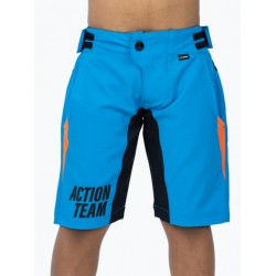 CUBE VERTEX Baggy Shorts ROOKIE X Actionteam blue-orange
