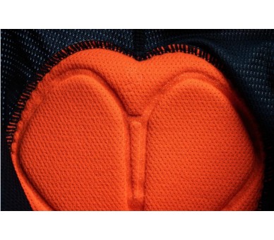CUBE VERTEX Baggy Shorts ROOKIE X Actionteam inkl. Innenhose blue-orange