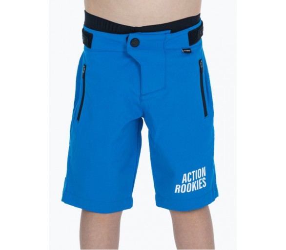 CUBE VERTEX Baggy Shorts ROOKIE X Actionteam inkl. Innenhose blue