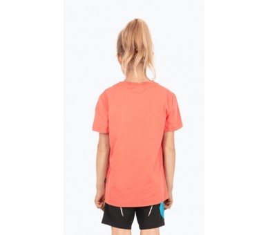 CUBE Organic T-Shirt ROOKIE Floral Bike coral