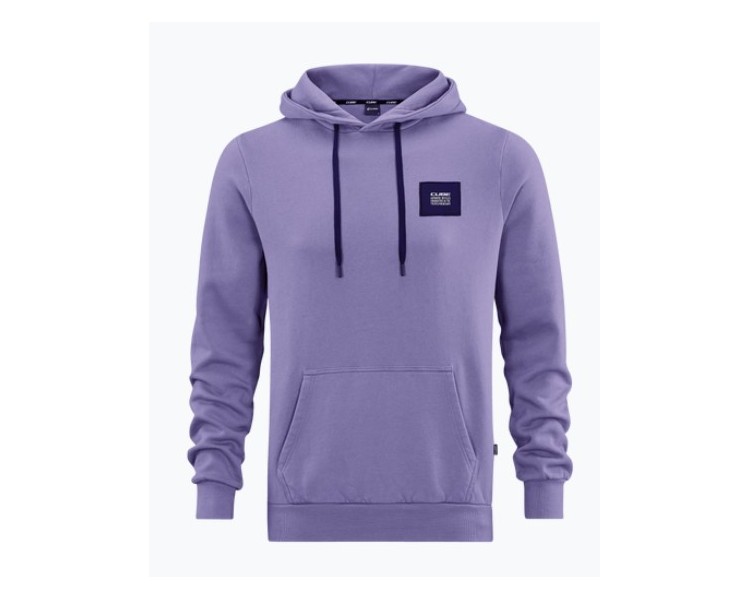 CUBE Organic Hoodie violet