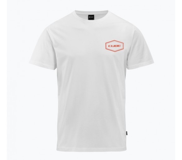 CUBE Organic T-Shirt GTY FIT Sushi white