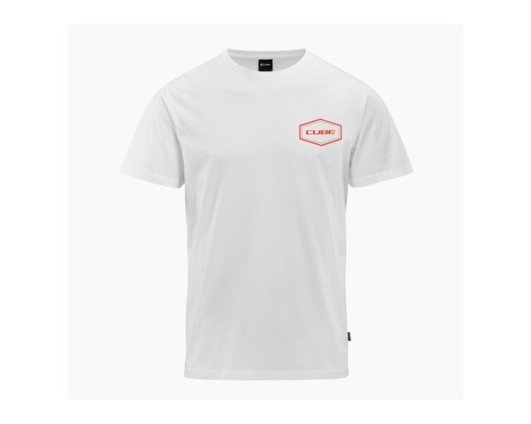 CUBE Organic T-Shirt GTY FIT Sushi white