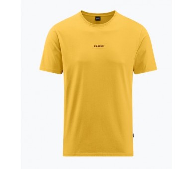 CUBE Organic T-Shirt Hot Dog GTY FIT yellow