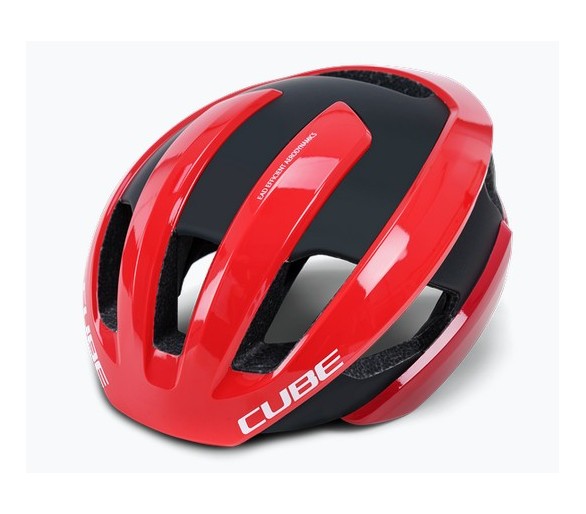 CUBE Helm HERON red