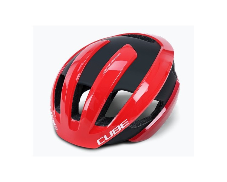 CUBE Helm HERON red