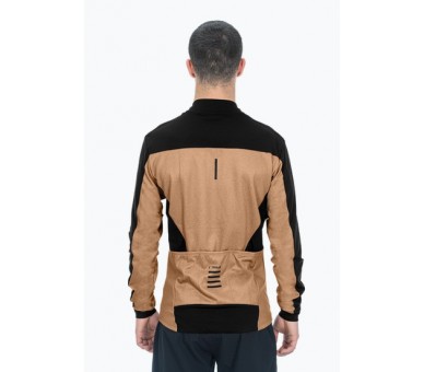 CUBE ATX Trikot Full Zip CMPT langarm brown´n´black