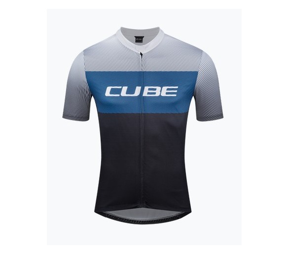 CUBE TEAMLINE Trikot CMPT kurzarm black´n´blue´n´grey