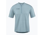 CUBE ATX Trikot Half Zip CMPT kurzarm grey