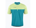 CUBE ATX Trikot Half Zip CMPT kurzarm green´n´lime