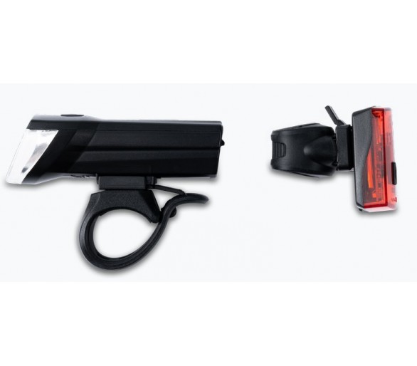 RFR Beleuchtungsset TOUR USB CMPT black