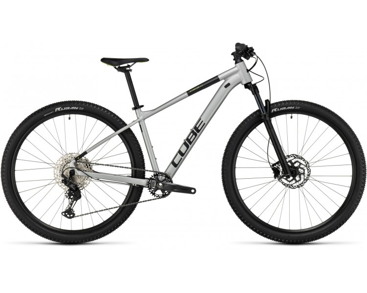 Cube Attention SLX silvergrey´n´lime 2023