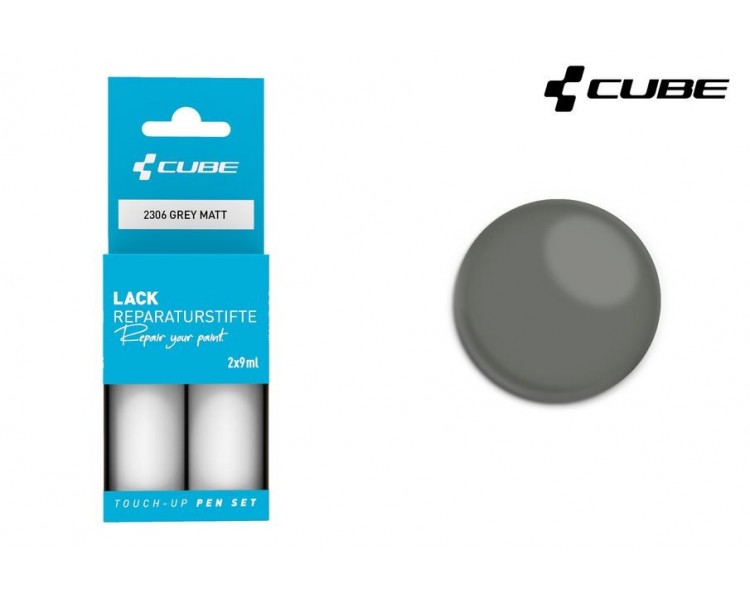 CUBE Lackstift Set GREY matt 2306