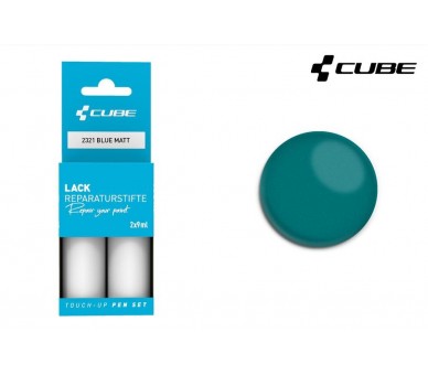 CUBE Lackstift Set BLUE matt 2321