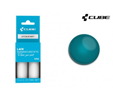 CUBE Lackstift Set BLUE matt 2313