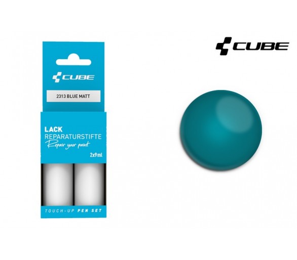 CUBE Lackstift Set BLUE matt 2313