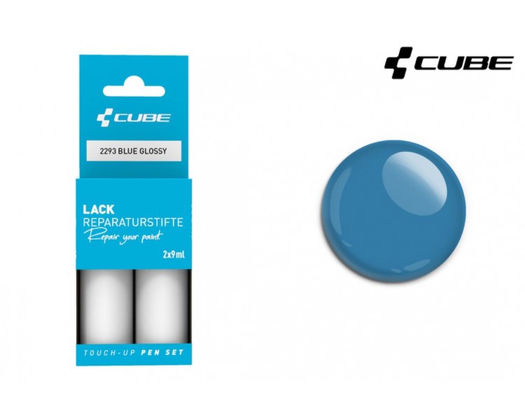 CUBE Lackstift Set BLUE glossy 2293