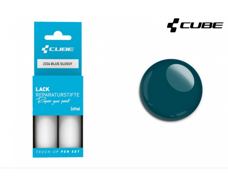 CUBE Lackstift Set BLUE glossy 2334