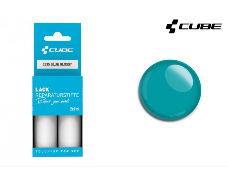 CUBE Lackstift Set BLUE glossy 2335