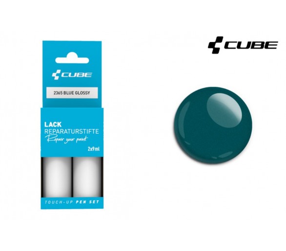 CUBE Lackstift Set BLUE glossy 2365