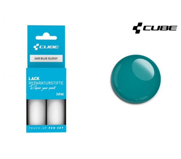 CUBE Lackstift Set BLUE glossy 2405