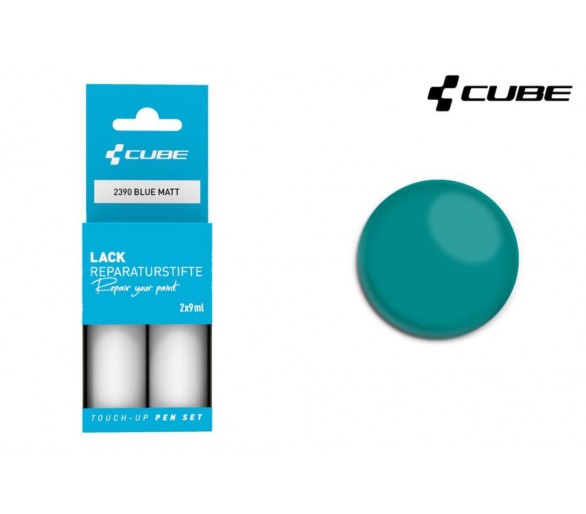 CUBE Lackstift Set BLUE matt 2390