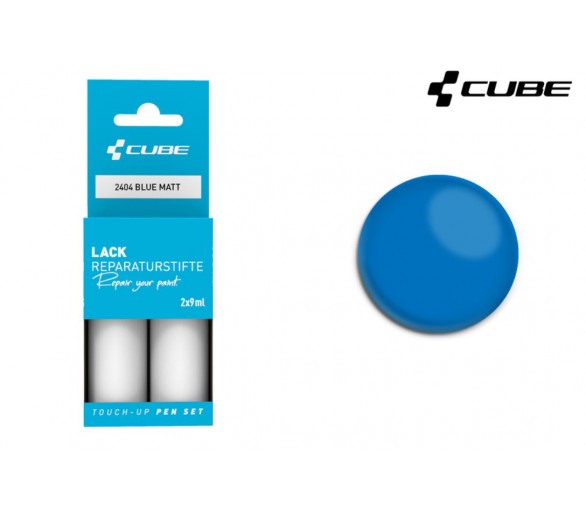 CUBE Lackstift Set BLUE matt 2404