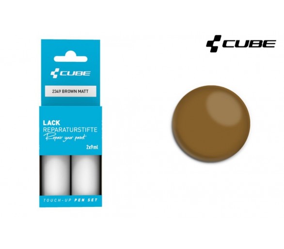 CUBE Lackstift Set BROWN matt 2349