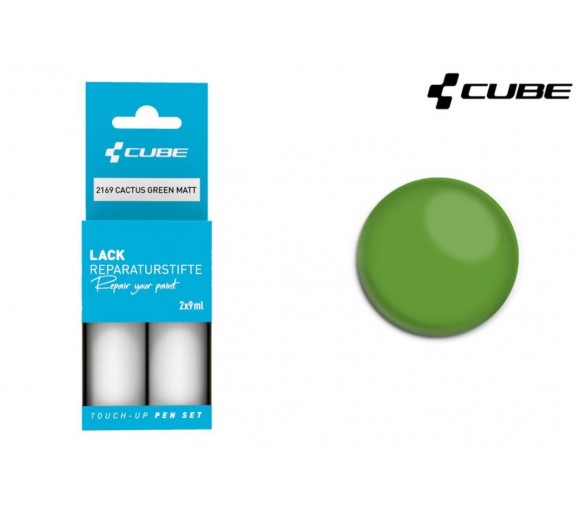 CUBE Lackstift Set CACTUS GREEN matt 2169