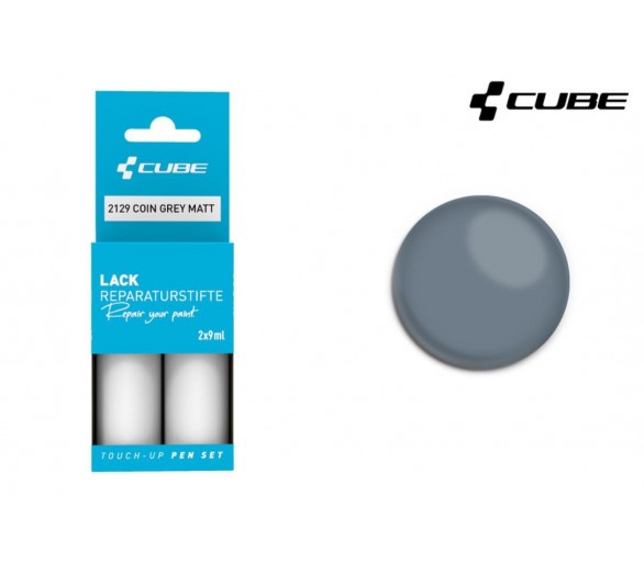 CUBE Lackstift Set COIN GREY matt 2129