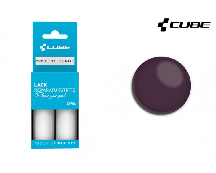 CUBE Lackstift Set DEEP PURPLE matt 2162 CUBE Lackstift Set DEEP PURPLE matt 2162