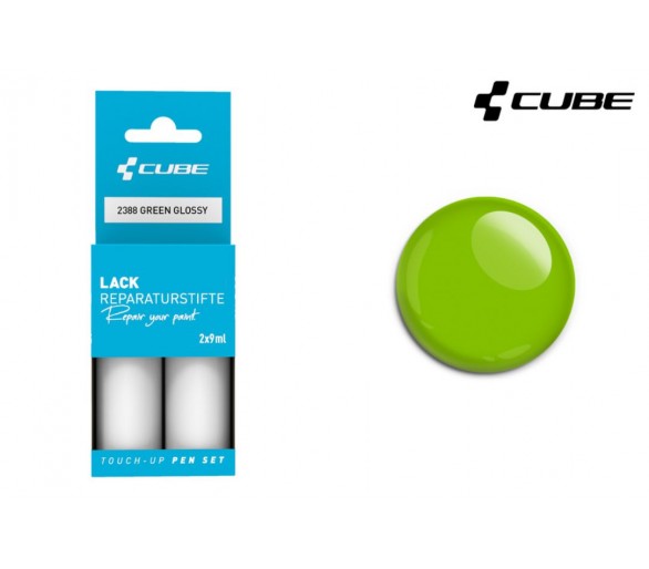 CUBE Lackstift Set GREEN glossy 2388