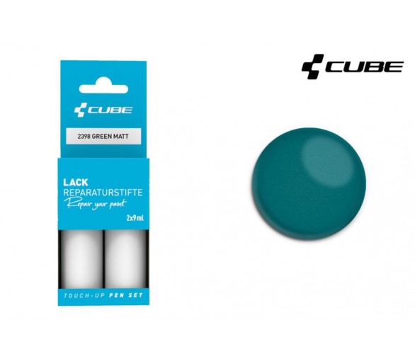 CUBE Lackstift Set GREEN matt 2398