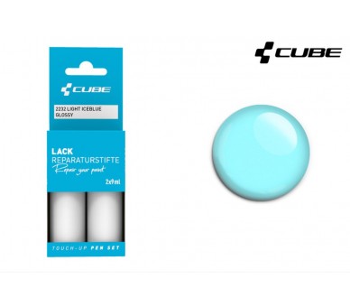 CUBE Lackstift Set LIGHT ICEBLUE glossy 2232