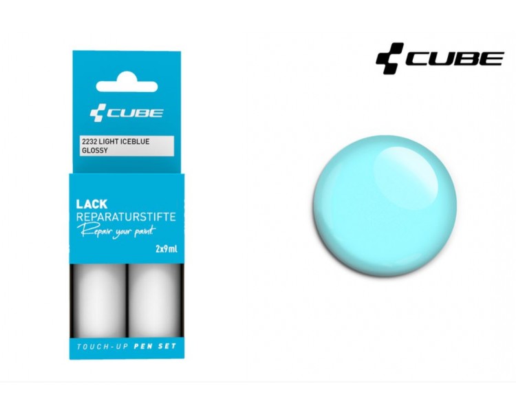 CUBE Lackstift Set LIGHT ICEBLUE glossy 2232