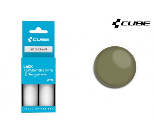 CUBE Lackstift Set OLIVE matt 2342