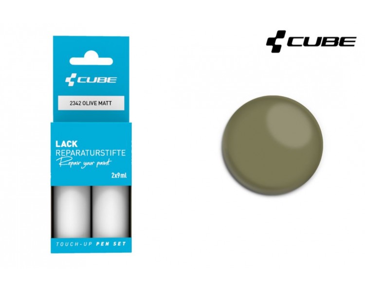 CUBE Lackstift Set OLIVE matt 2342