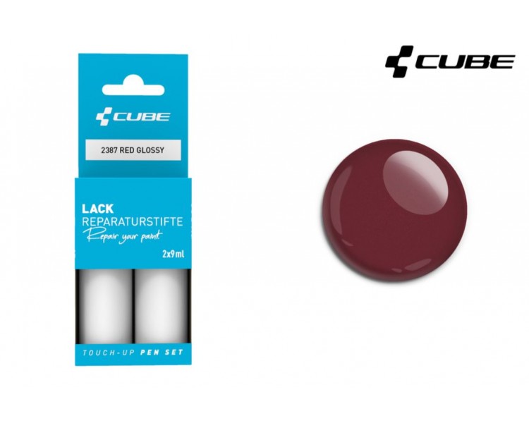 CUBE Lackstift Set RED glossy 2387